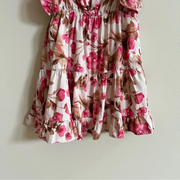 Abercrombie & Fitch Pink Floral Mini Dress - Picture 2 of 6